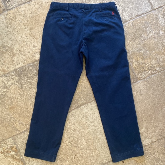 POLO by RALPH LAUREN FLAT-FRONT "PRESTON PANT"  Size 36 X 32 - Picture 4 of 9